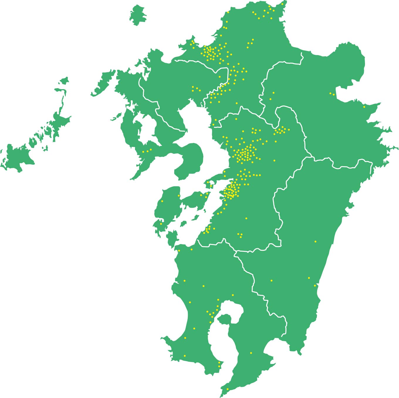 施工実績エリア